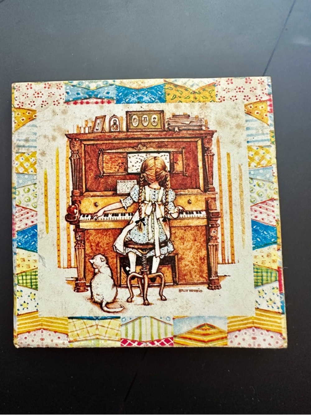 UNUSED VINTAGE 1970s HOLLY HOBBIE SMALL LINED PAPER NOTEBOOK NOTEPAD CALICO